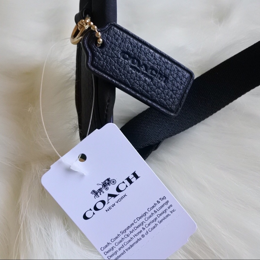 Coach Mini Charlie Backpack in Black - Picture 6 of 8